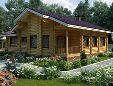 срубы домов из бревна под ключ
